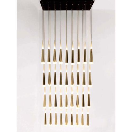Black White Meteoriti Di Metallo Pendant Light in Aluminum and Acrylic by Jago For Sale - Image 8 of 10