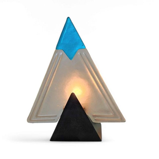 Rare Murano table lamp 1970s Height 30Width 25Depth 10 cm Up to 250V (Europe/UK Standard).The wiring of this item may be...