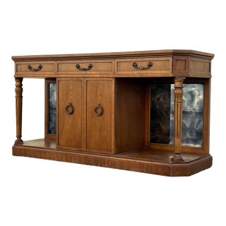 1970s Mid-Century Walnut Sideboard For Sale