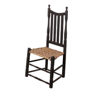 Yoke Banister Back Chair, Connecticut, 18th Century