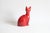 Red Ceramic Cat by Aldo Londi for Bitossi, Italy, 1960s For Sale - Image 12 of 18