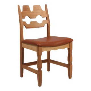 Model Razorblade Oak Dining Chair by Henning Kjærnulf, Denmark, 2023 For Sale