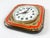 German Ceramic Kitchen Wall Clock, 1960s For Sale - Image 6 of 9