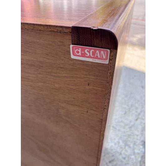 Brown Late 20th Century D-Scan Teak Gentleman's Cabinet/ Dresser For Sale - Image 8 of 11