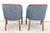 Teal 1970s Set of 7 Ward Bennett for Brickel Associates Ash Dining Chairs, 3 Designs For Sale - Image 8 of 11