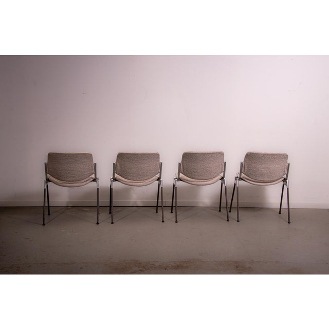 Castelli Vintage DSC 106 Chairs by Giancarlo Piretti for Castelli, 1980, Set of 4 For Sale - Image 4 of 9