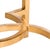 Modern Hunt Mirror Top End Table in Antique Gold For Sale - Image 3 of 7