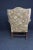 Benchmade Chippendale Style Upholstered Wing Chair For Sale In Philadelphia - Image 6 of 7
