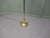 1930s Vintage Slender Column Brass Floor Lamp, 1930 For Sale - Image 5 of 8