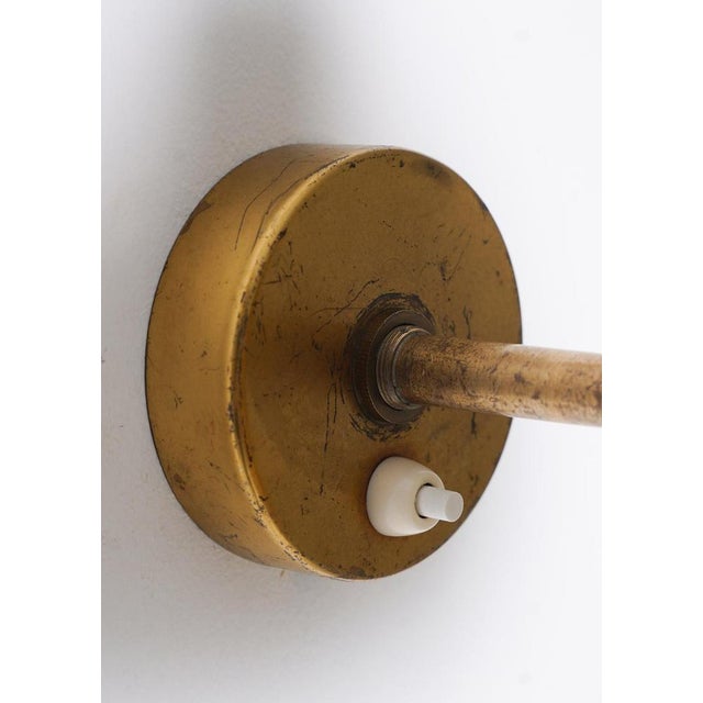 Mid-Century Swedish Wall Lamps attributed to Asea, 1950s, Set of 2 For Sale - Image 10 of 12