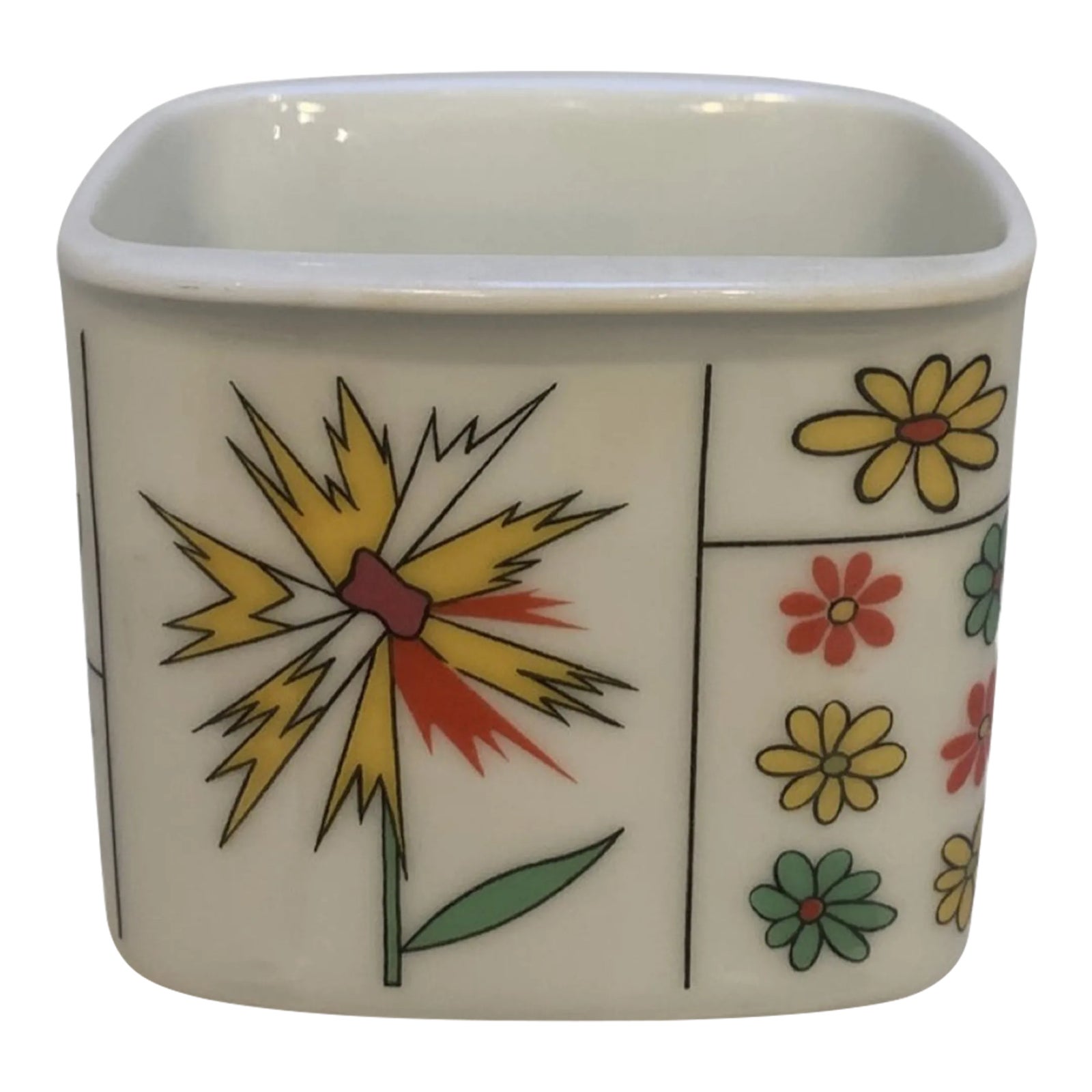 Late 20th Century Emilio Pucci Porcelain Vessel for Rosenthal Studio-Line