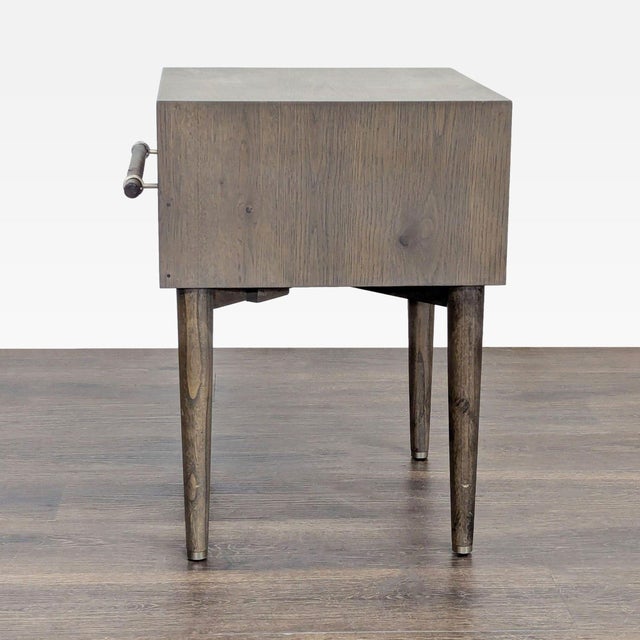 West Elm West Elm Benson Nightstand With Drawer For Sale - Image 4 of 9