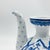Handmade Ceramic Ewer Pitcher (20cm) Classic Blue and White Floral For Sale - Image 6 of 11