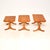 Vintage Elm Nesting Tables, 1970s, Set of 3 For Sale - Image 4 of 9