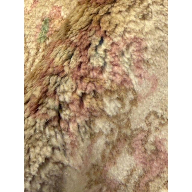 Textile 1960s Vintage Persian Kerman Hand-Knotted Rug - 5′11″ × 9′4″ For Sale - Image 7 of 15