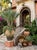 Vintage Italian Neoclassical Style Terracotta Garden Planter With Caryatid Reliefs For Sale In West Palm - Image 6 of 12