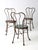 Early 20th Century Art Nouveau Iron Bistro Chairs, Set of 3 For Sale - Image 18 of 18