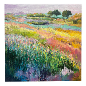 Something Beautiful #6, Original Oil Painting by Julia Lawing