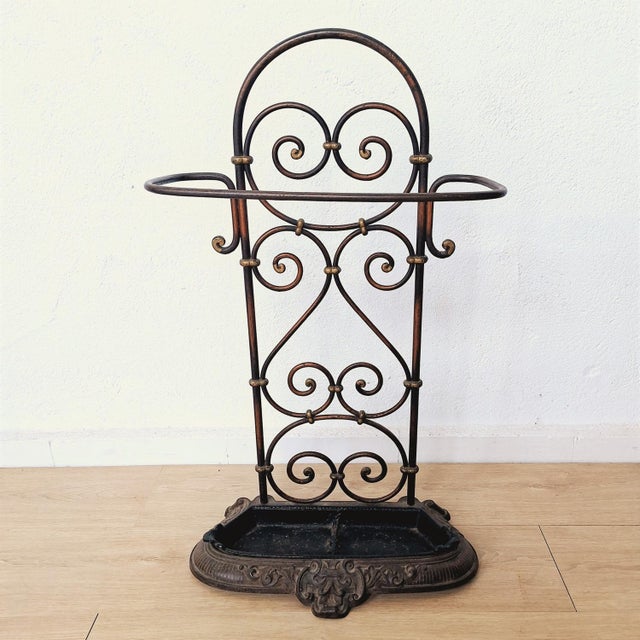 Victorian Cast Iron Umbrella Stand, 1850s For Sale - Image 5 of 5