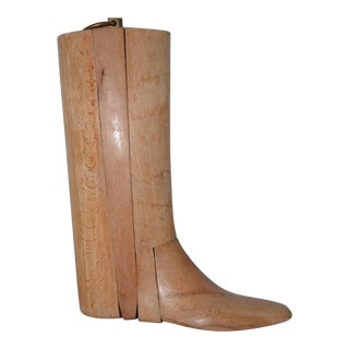 Vintage English Riding Boot Tree / Stretcher's C.1930s For Sale