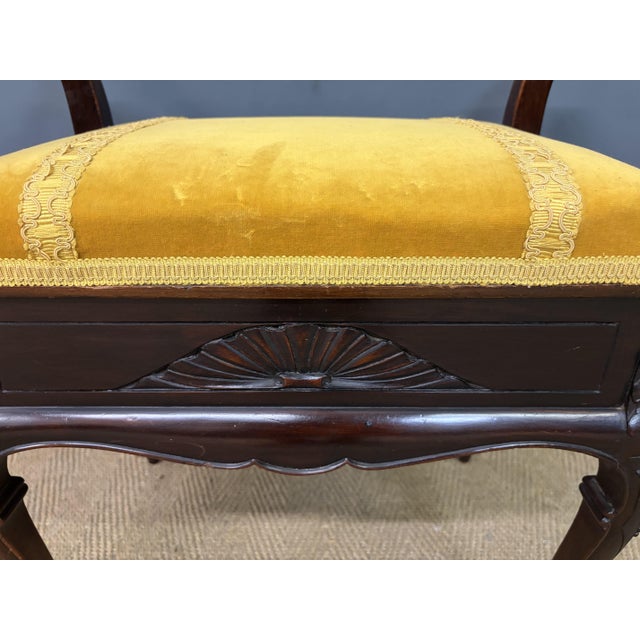 Antique Mahogany Piano Stool, 1895 For Sale - Image 9 of 16