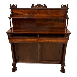 Antique Regency Mahogany Sideboard, 1825 For Sale
