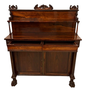 Antique Regency Mahogany Sideboard, 1825