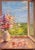 "Window into spring", original oil painting on canvas 60 x 50 cm, 2026 Not signed. This piece is attributed to the...