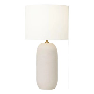 Hable by Visual Comfort Studio Hable Fanny Table Tall Lamp in Matte Concrete For Sale