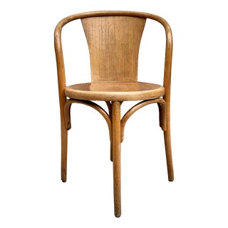 Early 20th Century Bentwood Armchair from Fischel, 1920s For Sale
