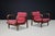 Exceptional pair of ‘Inka’ lounge chairs designed by Karel Koželka and Antonín Kropáček in 1944 for Interiér Praha,...