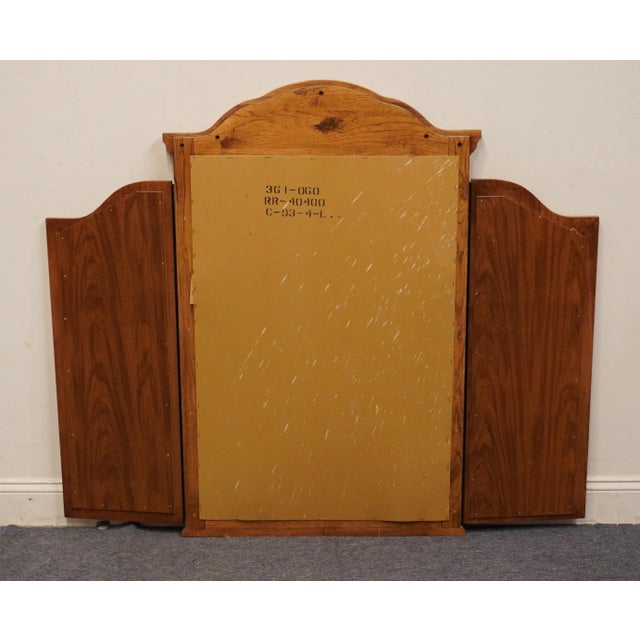 Stanley Furniture Stanley Furniture Country French Style 55" Tri-Fold Dresser Mirror 361-060 For Sale - Image 4 of 6