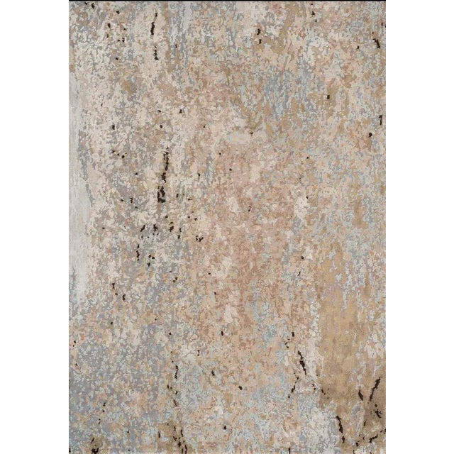 Beige Geyser Rug by Lia Pascaniuc For Sale - Image 8 of 8