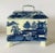 Unusual Swansea Prattware Pearlware Pottery Covered Botanical Tea Caddy Box For Sale - Image 9 of 11