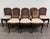 French Country Vintage French Country Louis XV Style Cane Back Cane Seat Dining Chairs For Sale - Image 3 of 11