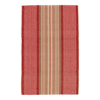 Dash & Albert by Annie Selke Framboise Woven Cotton Rug, 9' x 12' For Sale