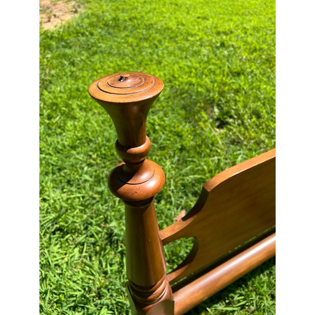 Wood Pair of Kitttinger Twin Beds For Sale - Image 7 of 11
