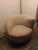 Vintage Vladimir Kagan Nautilus Swivel Lounge Chair ~ Lazar Ind. Silver City, NC > excellent condition, no stains, tears,...