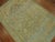 Persian 20th Century Honey Tone Persian Malayer Scatter Square Rug - 3'7" x 5'3" For Sale - Image 3 of 6