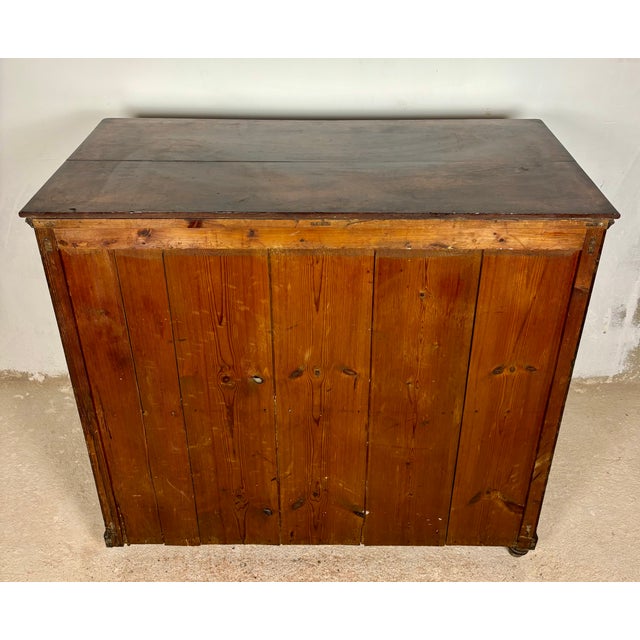 19th Century Spanish Colonial Walnut Secretary Chest With Fall Front Desk For Sale - Image 18 of 18