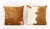 Modern Modern Cowhide Throw Pillows, Pair For Sale - Image 3 of 9