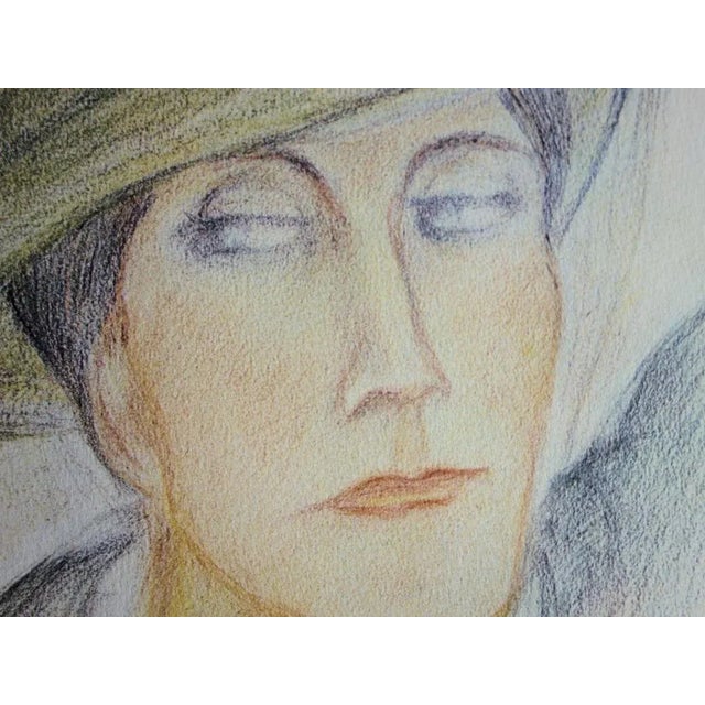 Pierre Klossowski, Roberte’s Head, Original Lithograph For Sale - Image 5 of 7