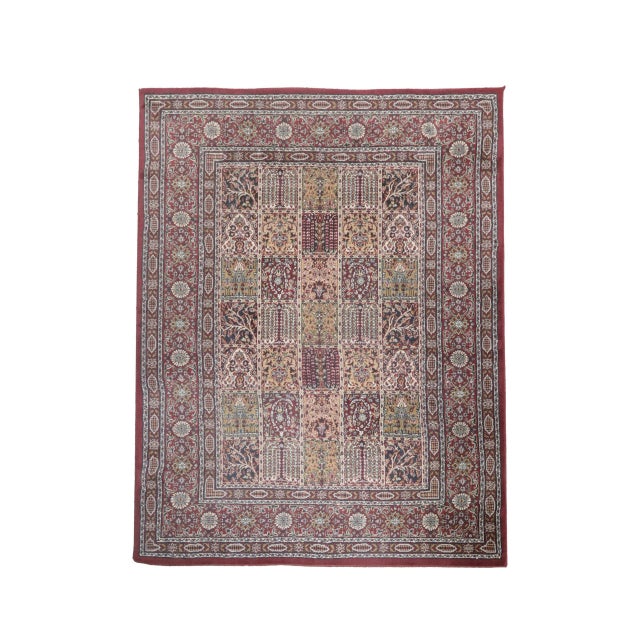 Vintage Red Patterned Rug For Sale - Image 10 of 10