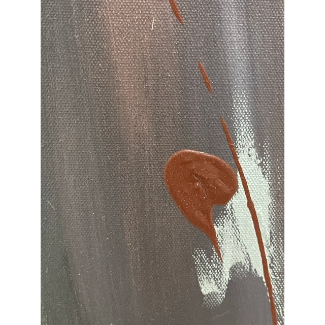 Melissa Mailer Yates Painting Fuchsia Oil Painting For Sale - Image 9 of 10