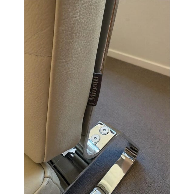 Minotti Deluanay Lounge Chair For Sale - Image 9 of 9