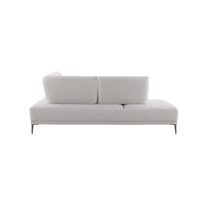 Manhattan Left-Chaise Sectional Sofa With Adjustable Backrests For Sale - Image 10 of 12