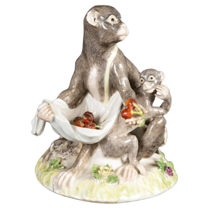 Antique Figurine from Meissen Porcelain