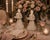 An exceptionally rare pair of “Angelical” candleholders by Mexican designer and silversmith Emilia Castillo, created in...