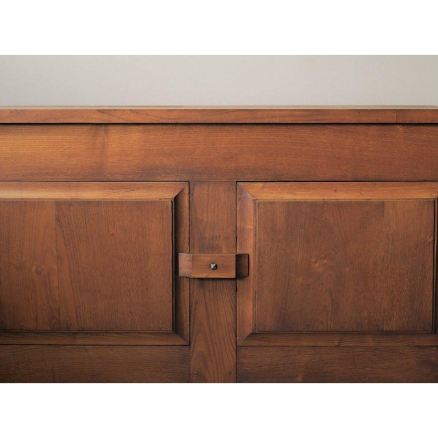 Oak 4-Door Sideboard, France, 1960s For Sale - Image 13 of 18