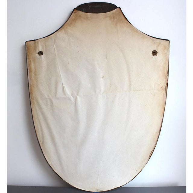 Mid-Century Modern Italian Wall Mirror with Beaded Brass Frame by Gio Ponti, 1950s For Sale - Image 14 of 15